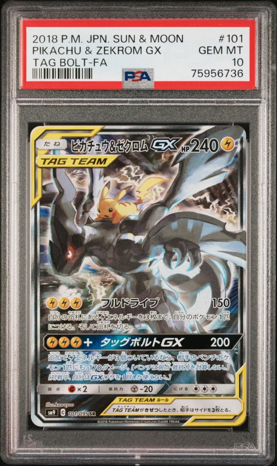 Pikachu & Zekrom Gx