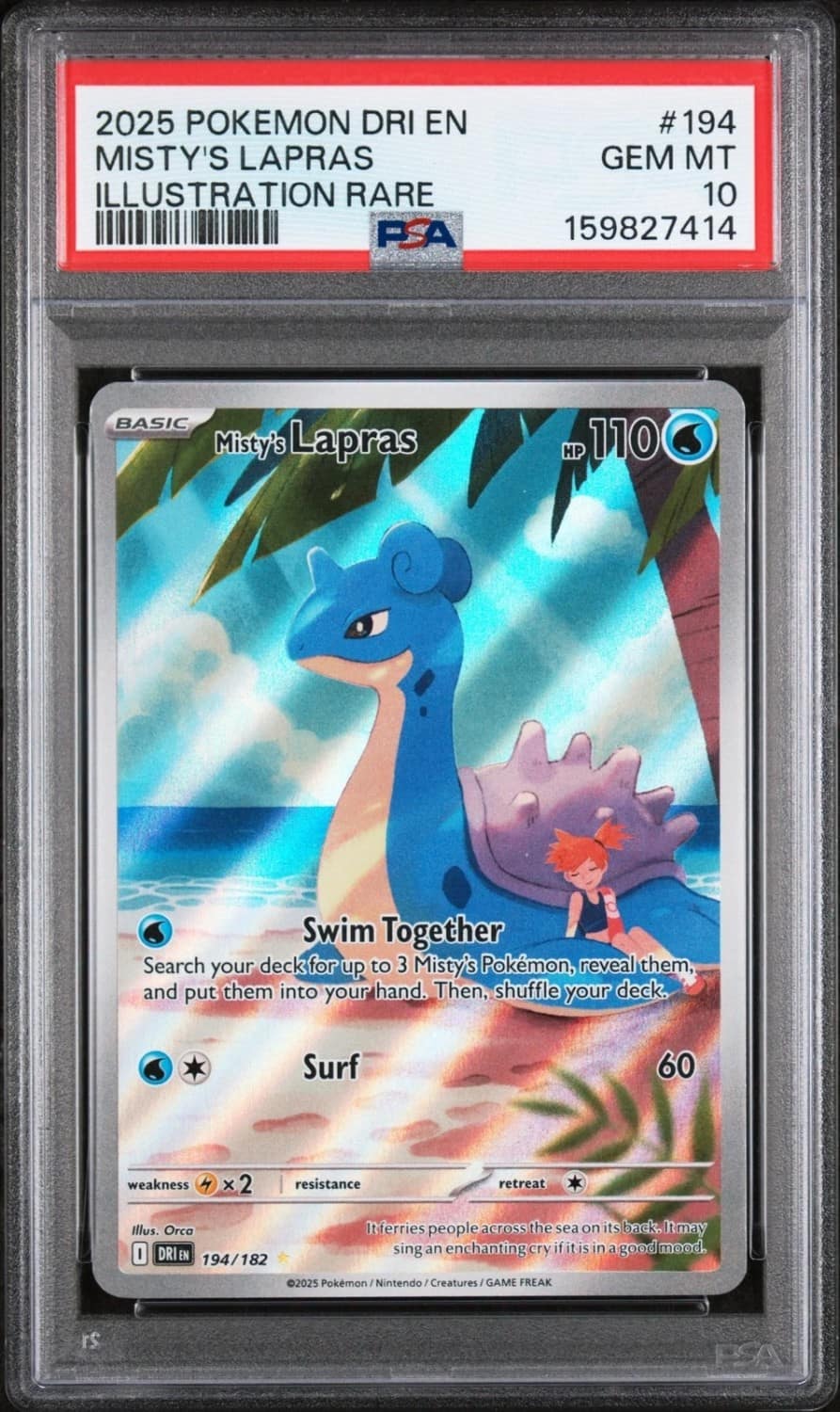 Misty'S Lapras
