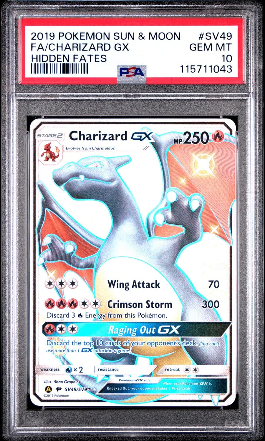 Charizard Gx