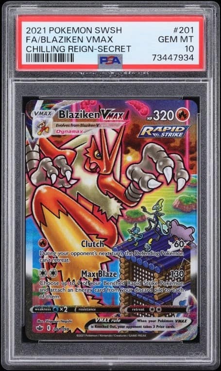 Blaziken Vmax