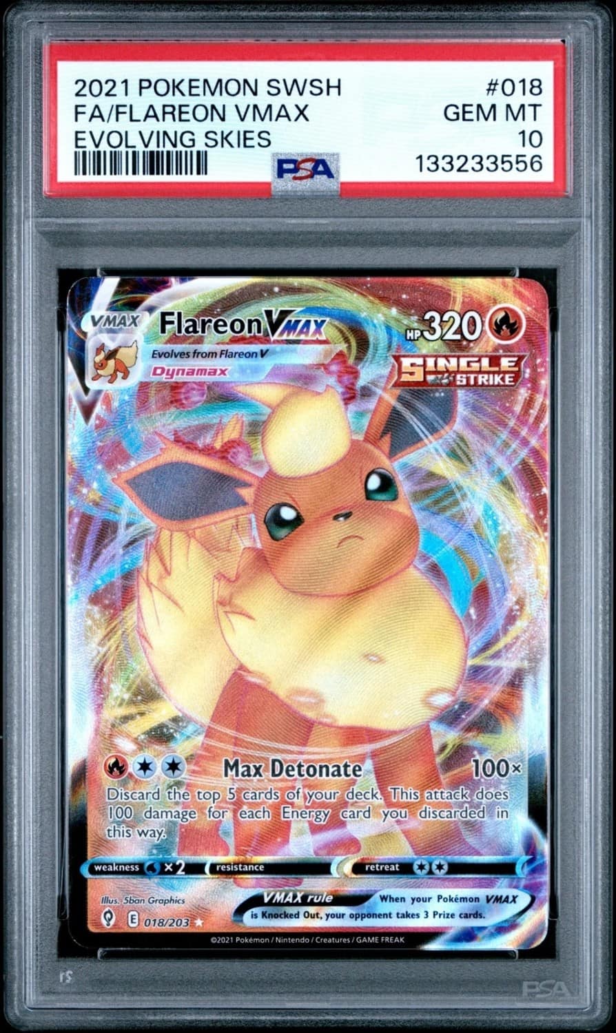 Flareon Vmax