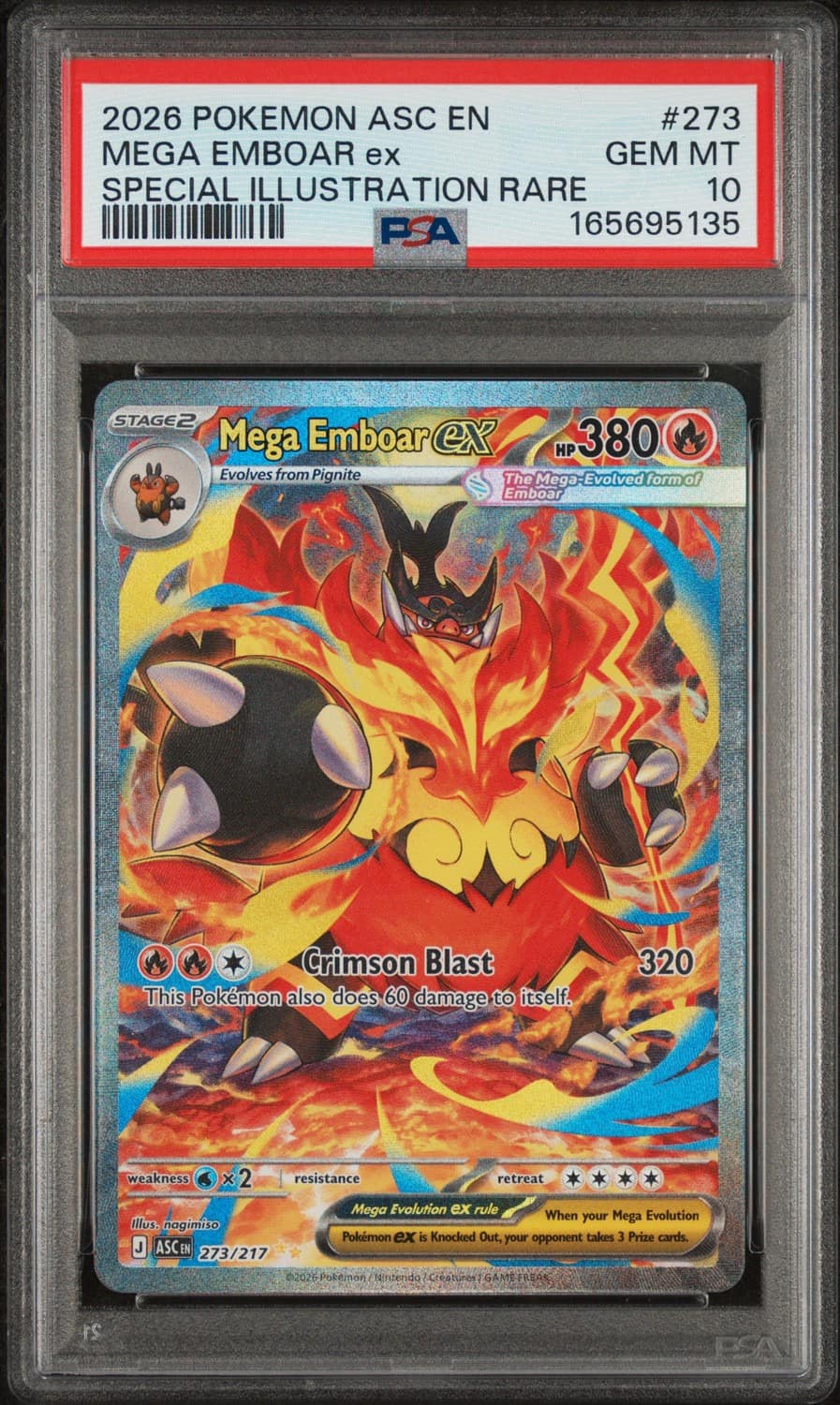 Mega Emboar Ex