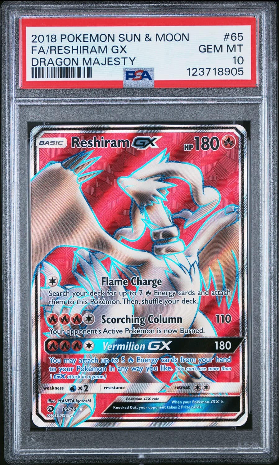 Reshiram Gx