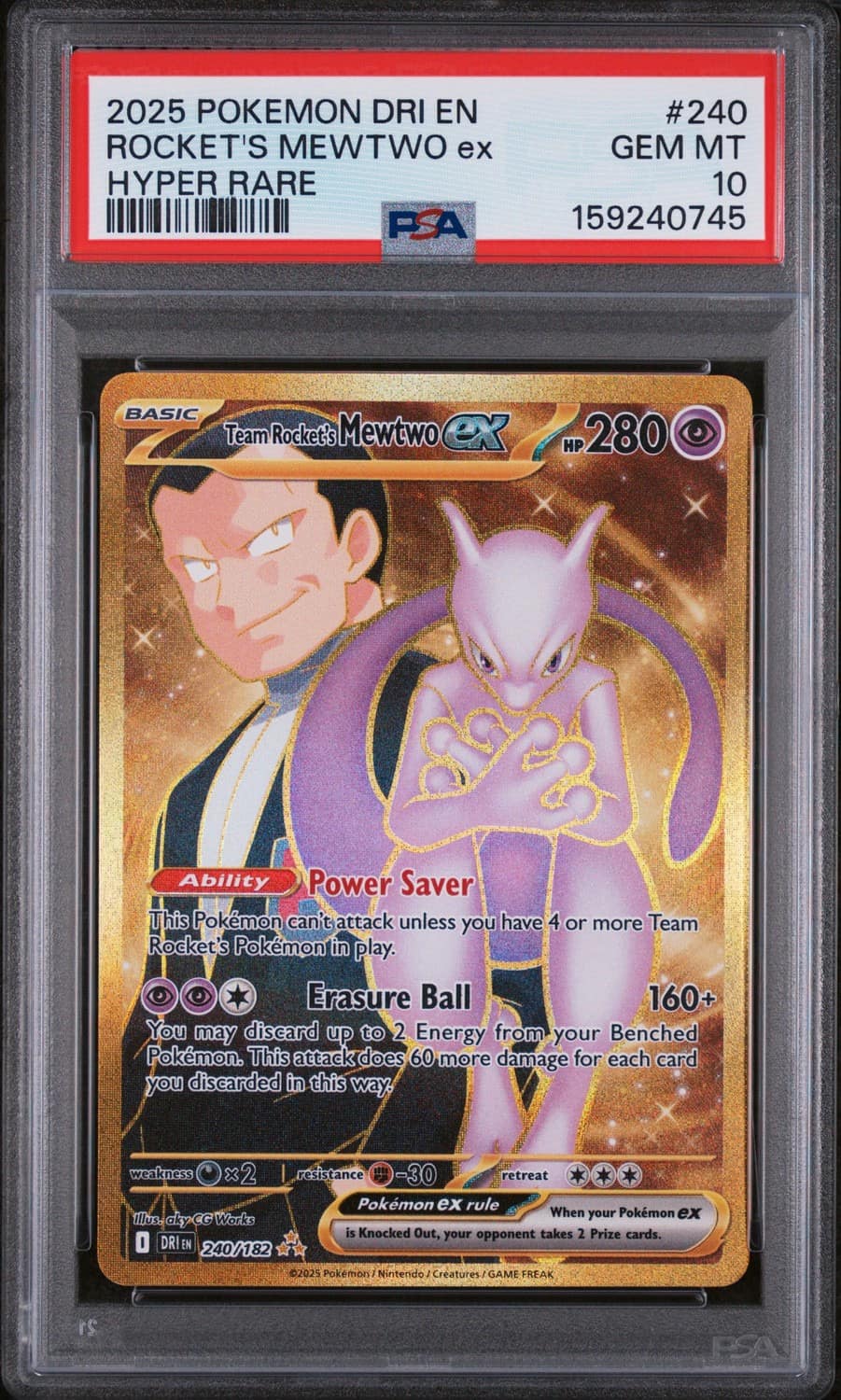 Rocket'S Mewtwo Ex