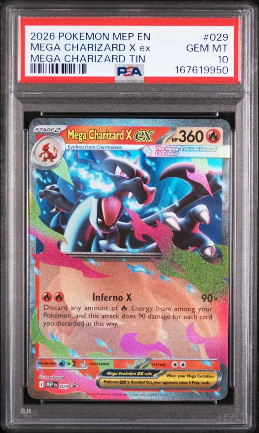 Mega Charizard X Ex