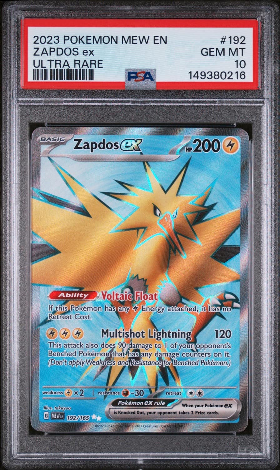 Zapdos Ex