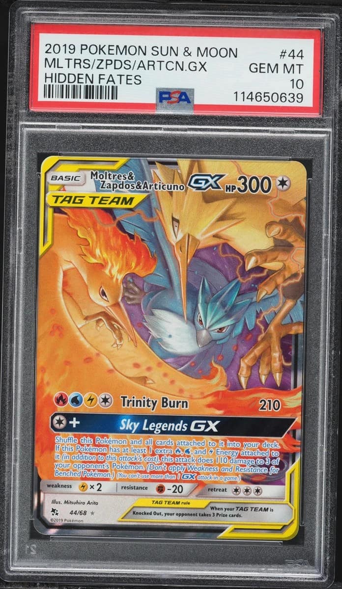Moltres & Zapdos & Articuno Gx