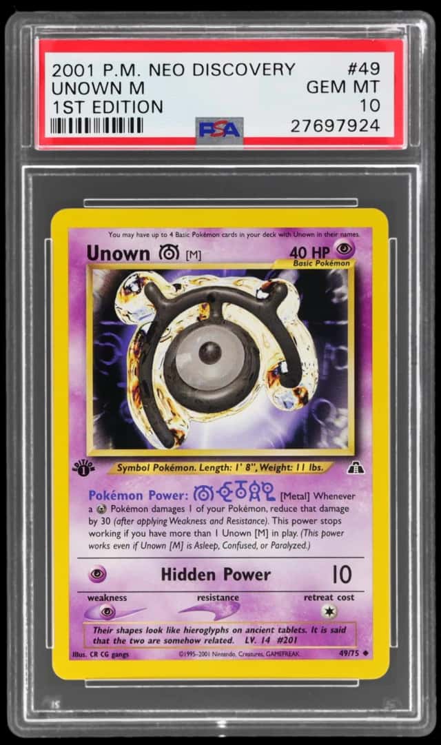 Unown M
