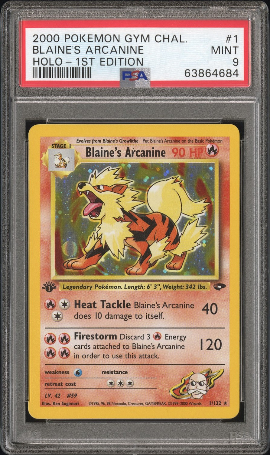 Blaine's Arcanine