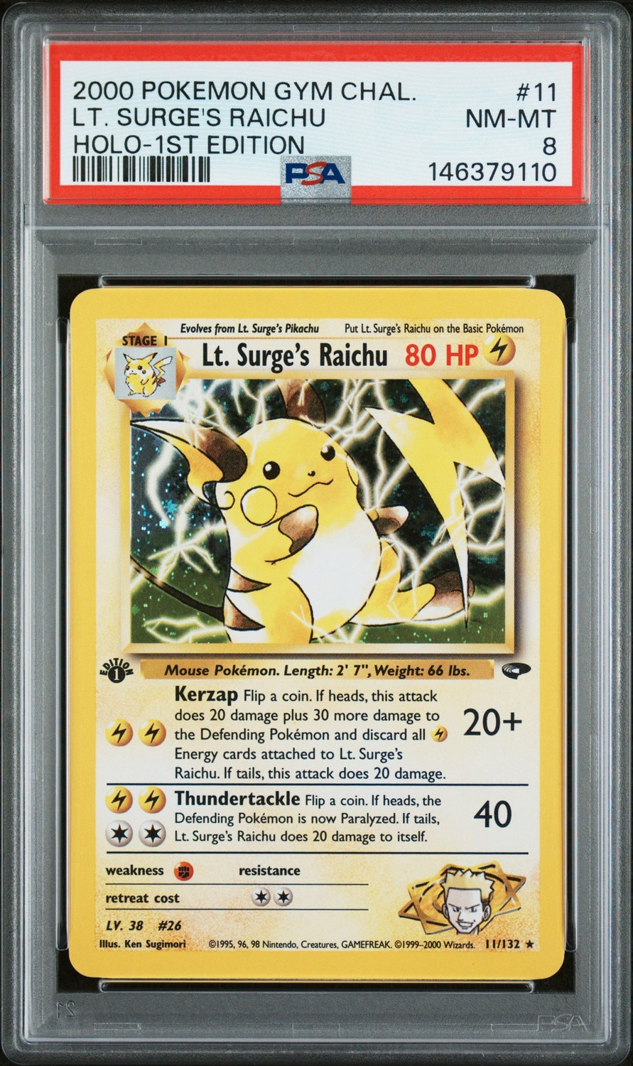 Lt. Surge's Raichu