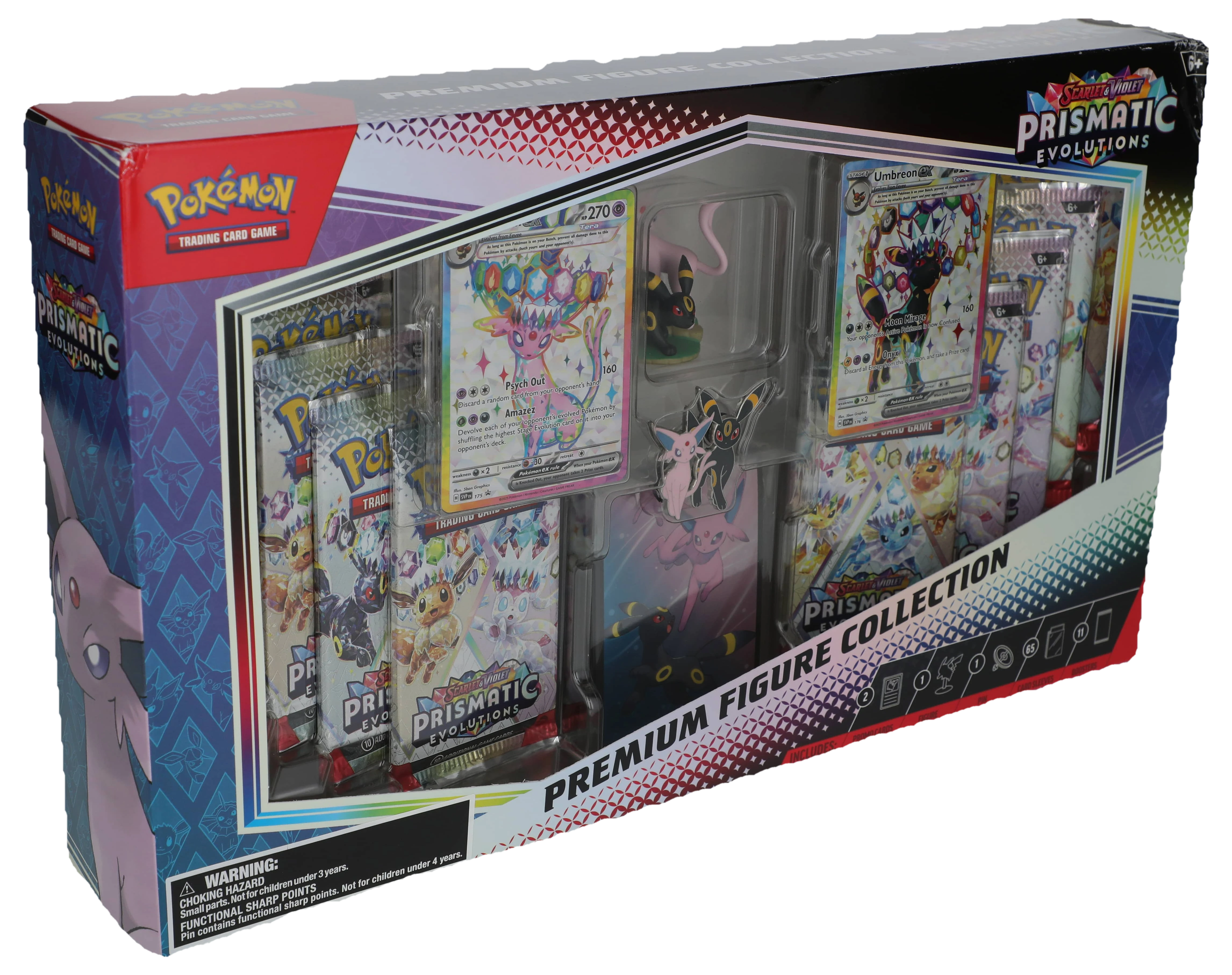 Prismatic Evolutions Premium Figure Collection Collection Box