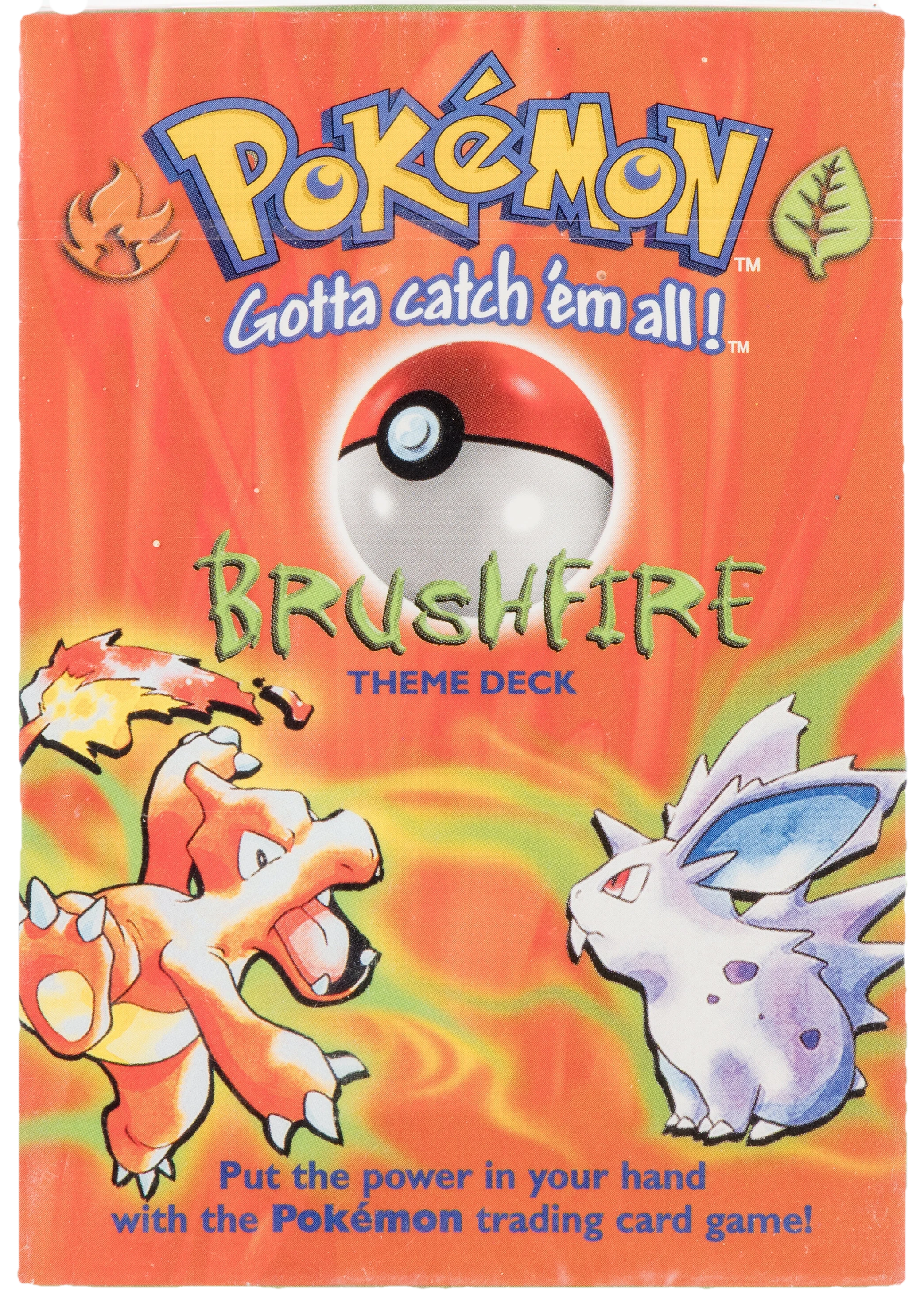 Base Set Brushfire Theme Deck Deck