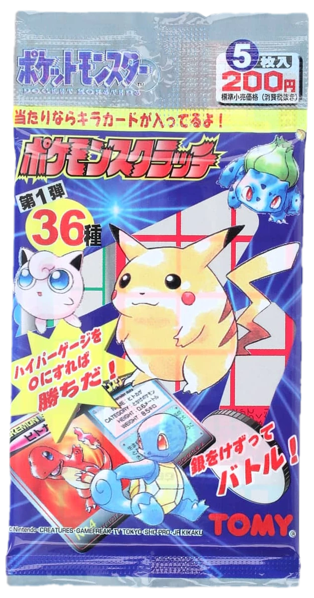 Pokemon Scratch Booster Pack