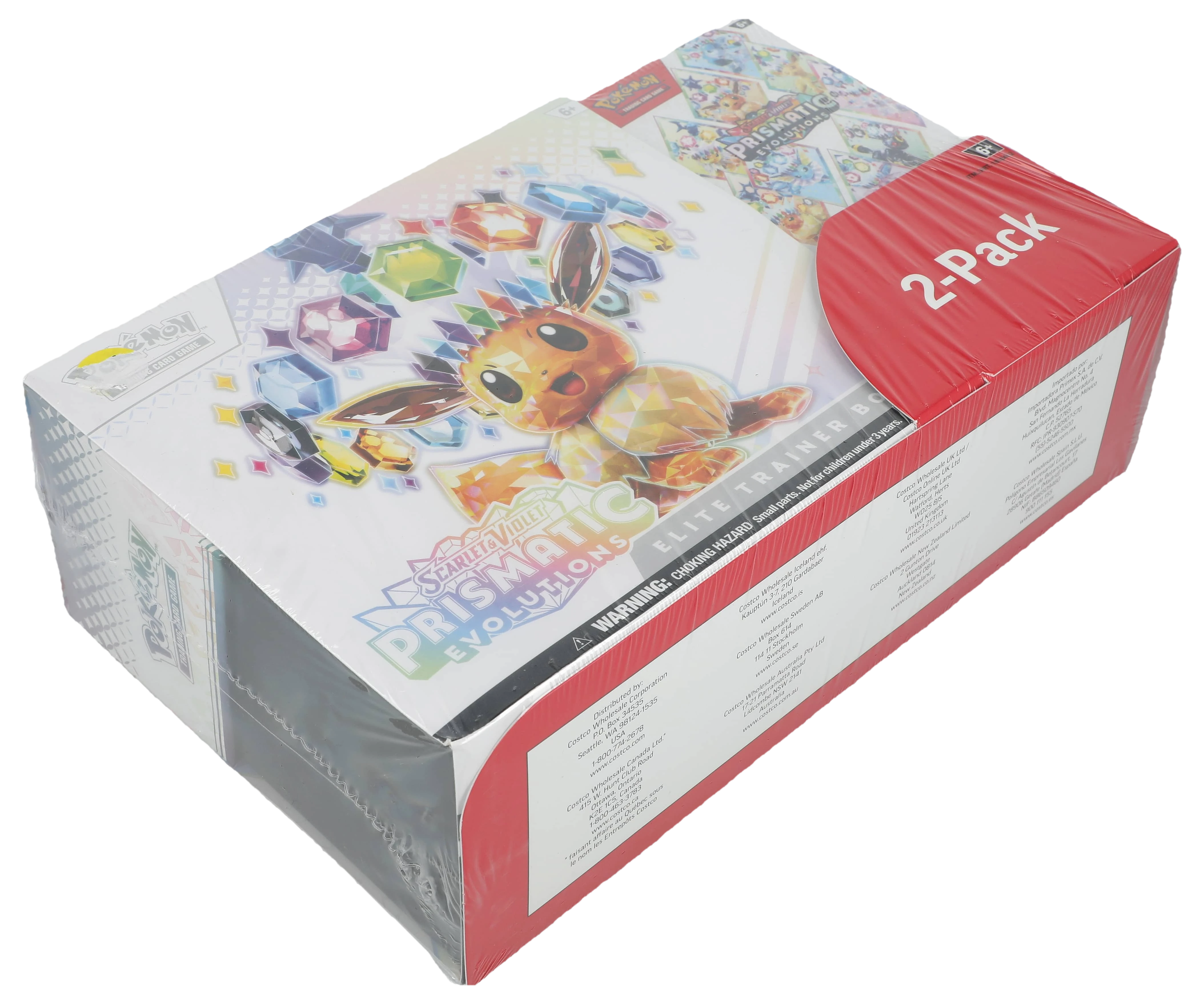 Prismatic Evolutions Elite Trainer Box Collection Box