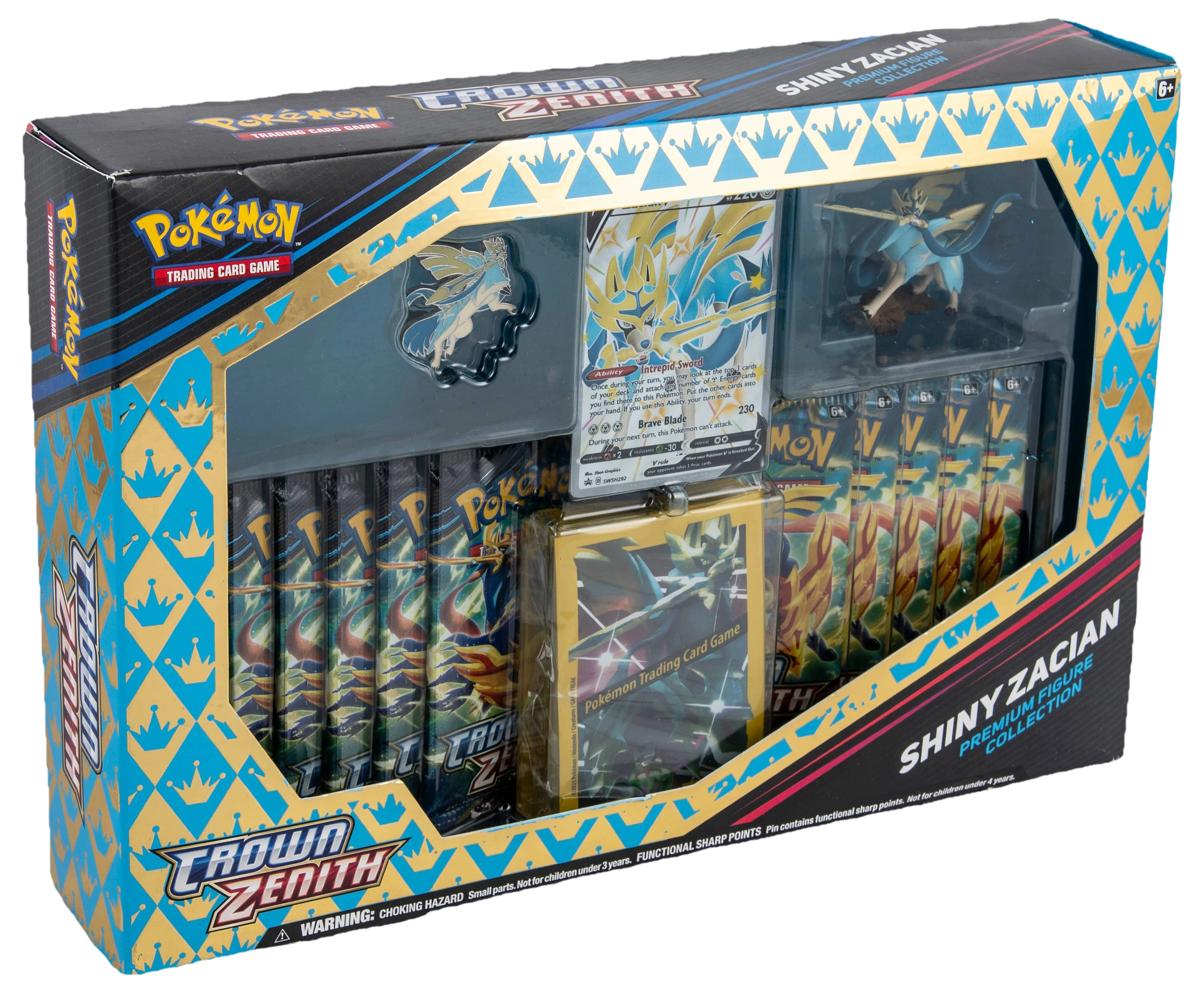 Crown Zenith Shiny Zacian Premium Figure Collection Collection Box