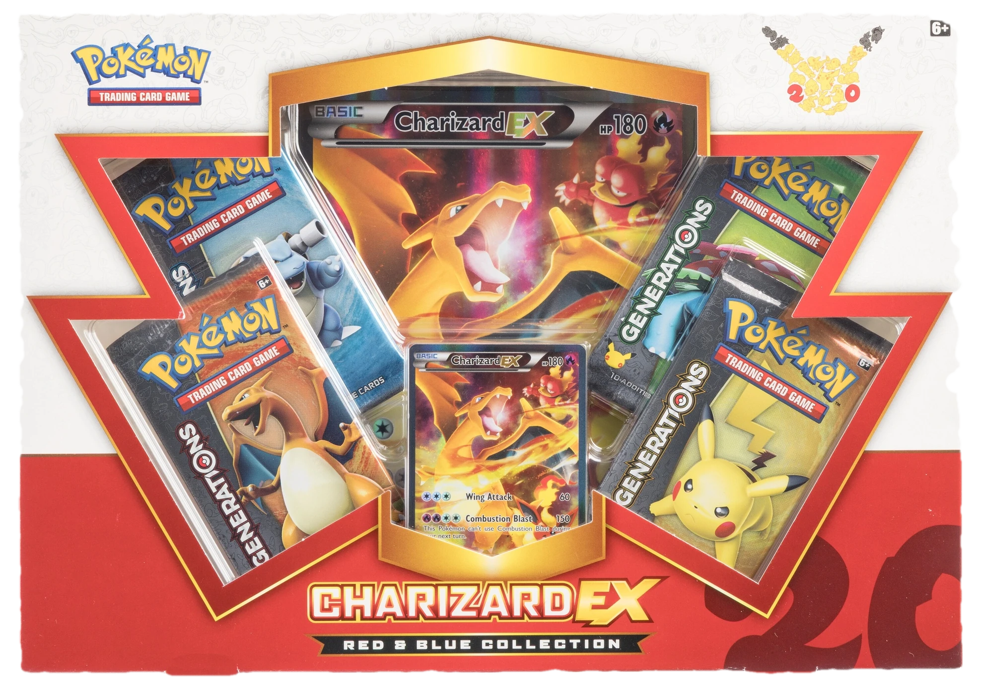 Generations Charizard Red & Blue Collection Collection Box