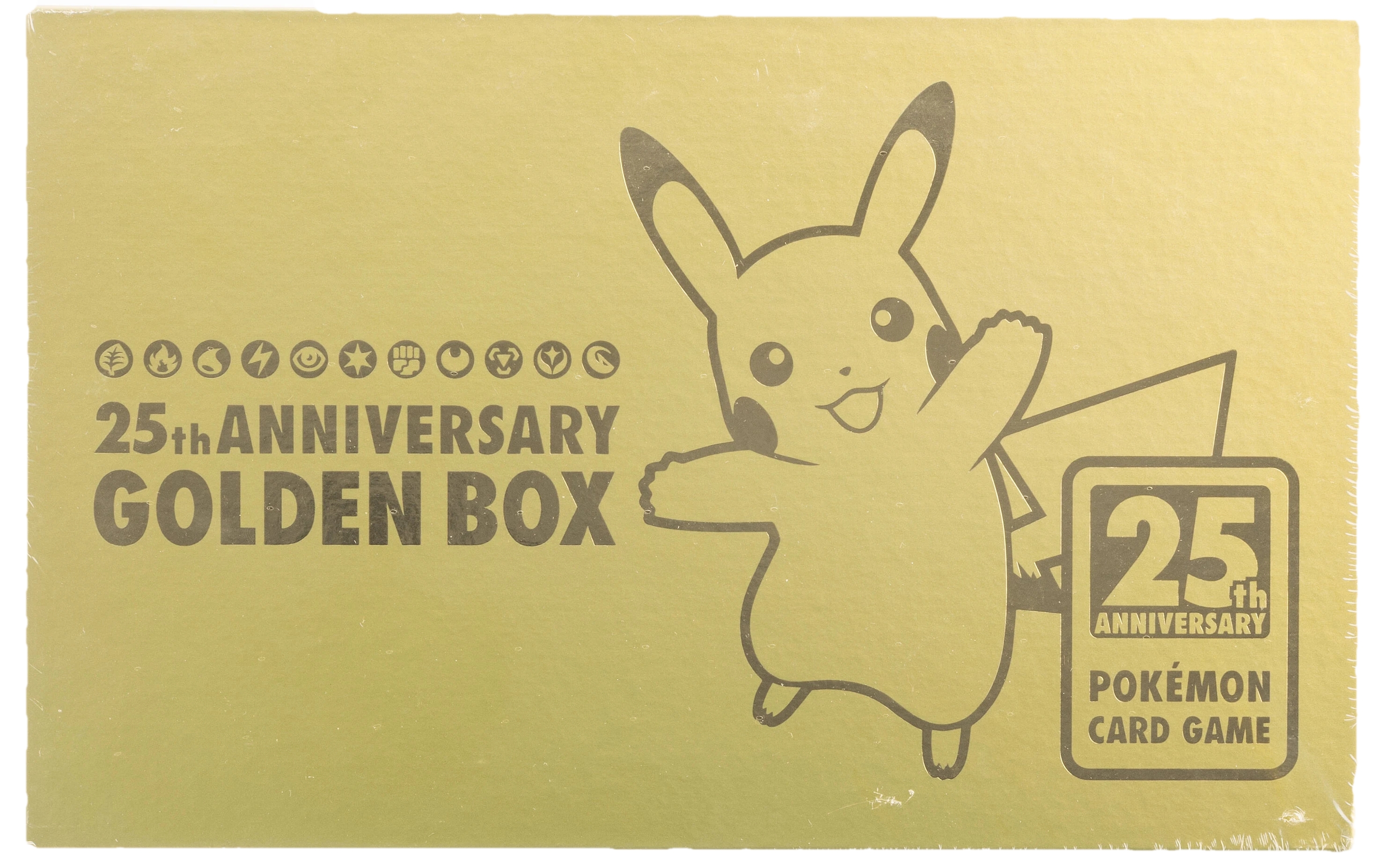 25th Anniversary Golden Box Collection Box