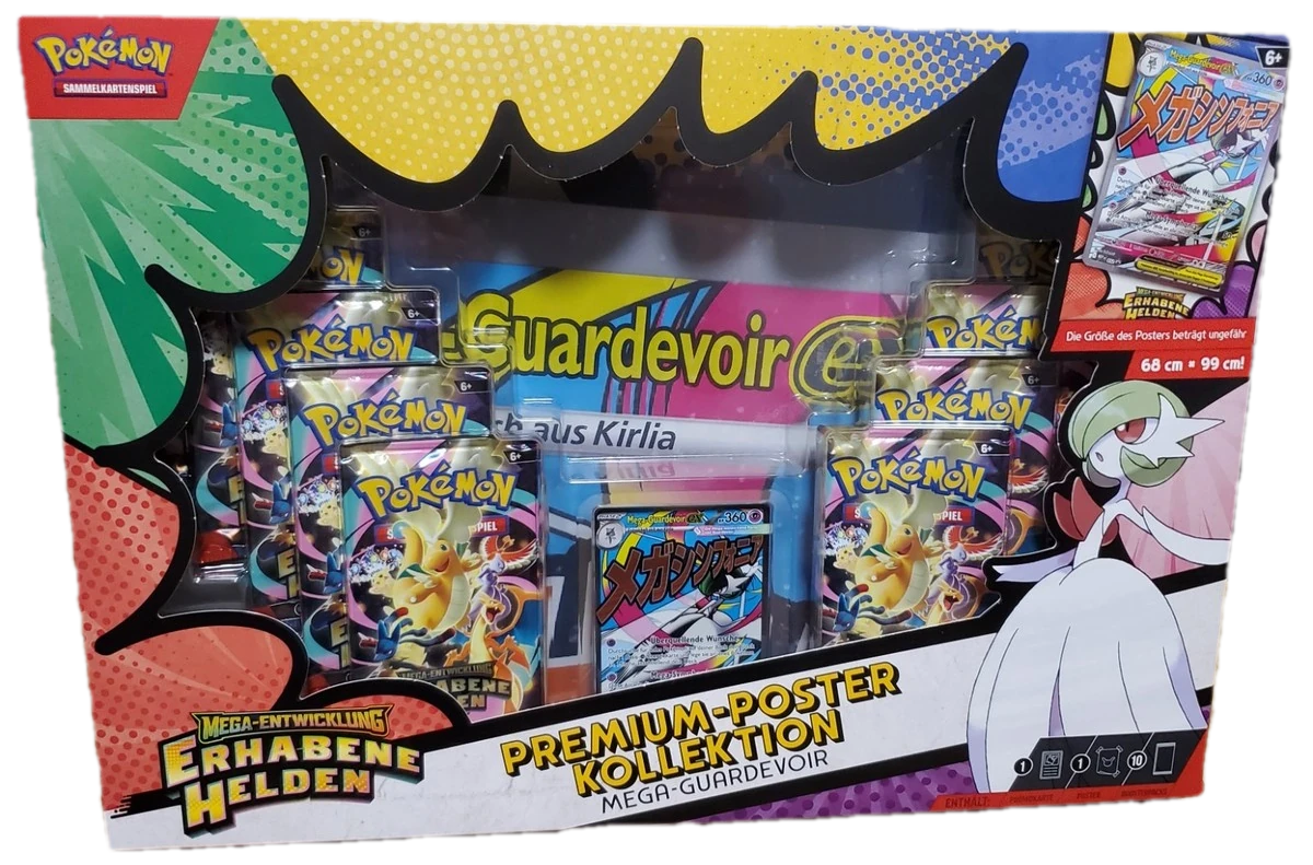 Evolutions Mega Guardevoir Premium Poster Kollektion Collection Box