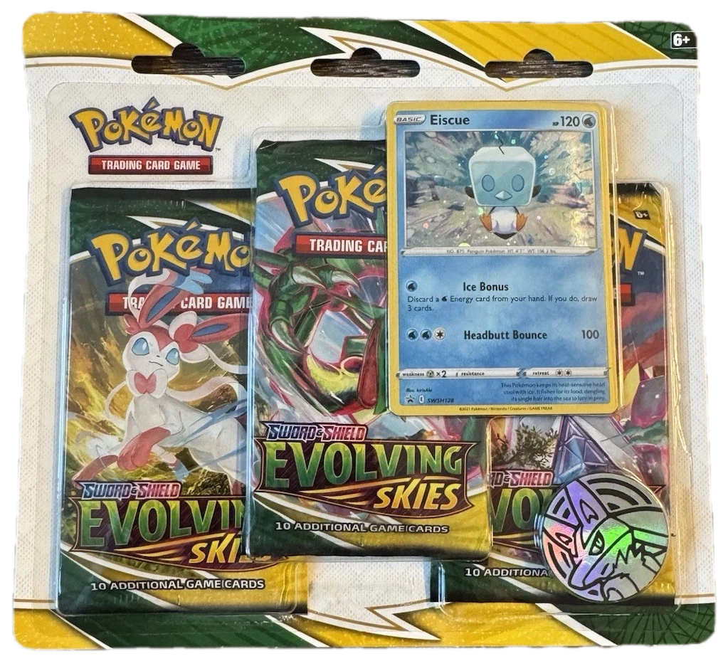 Evolving Skies 3 Pack Blister Multipack