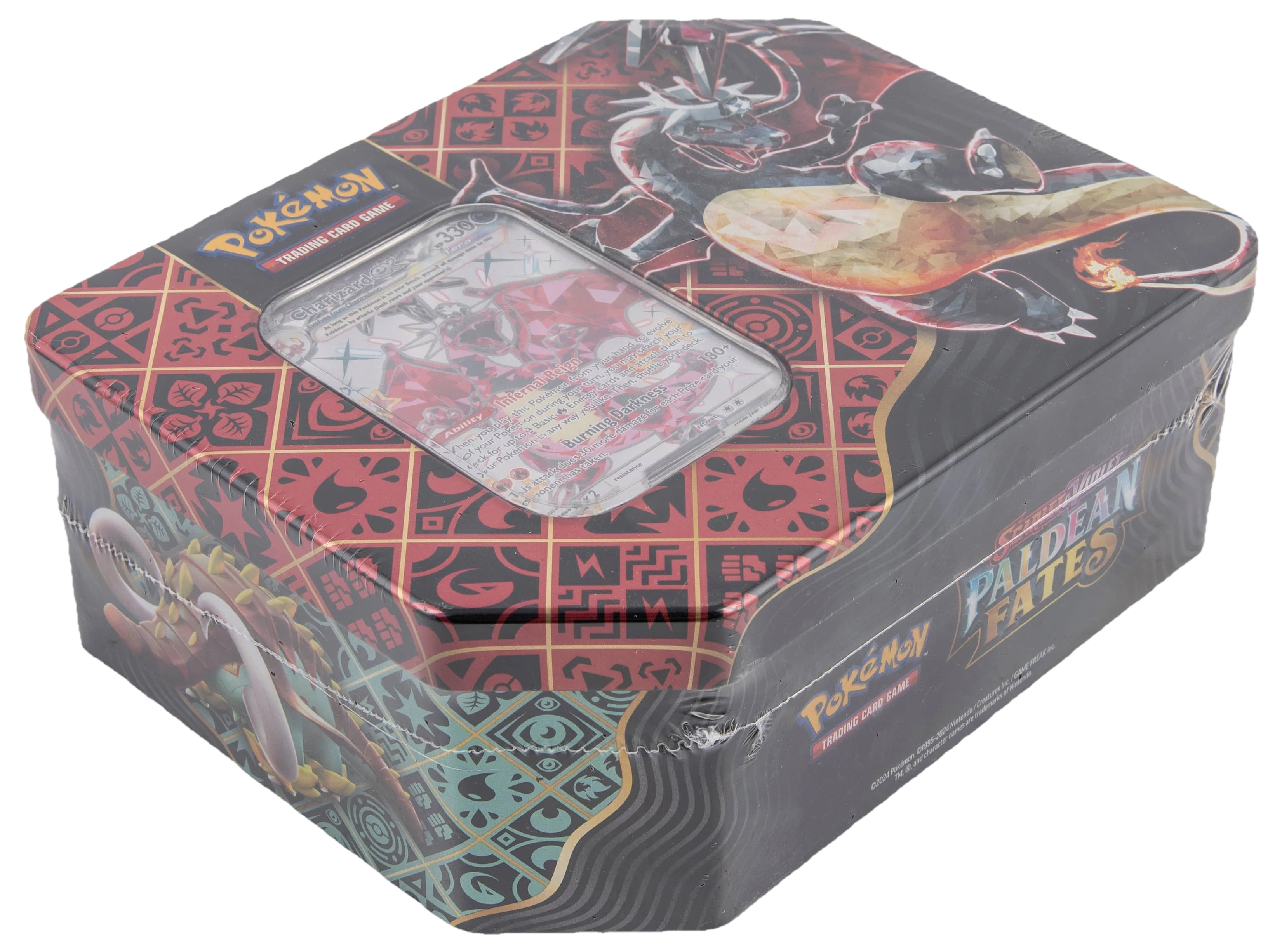 Paldean Fates Charizard Tin Tin