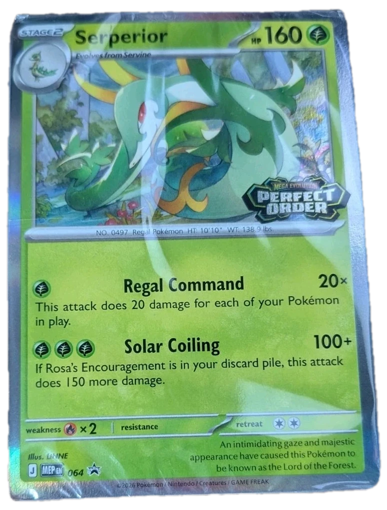 Perfect Order Sealed Promo Card