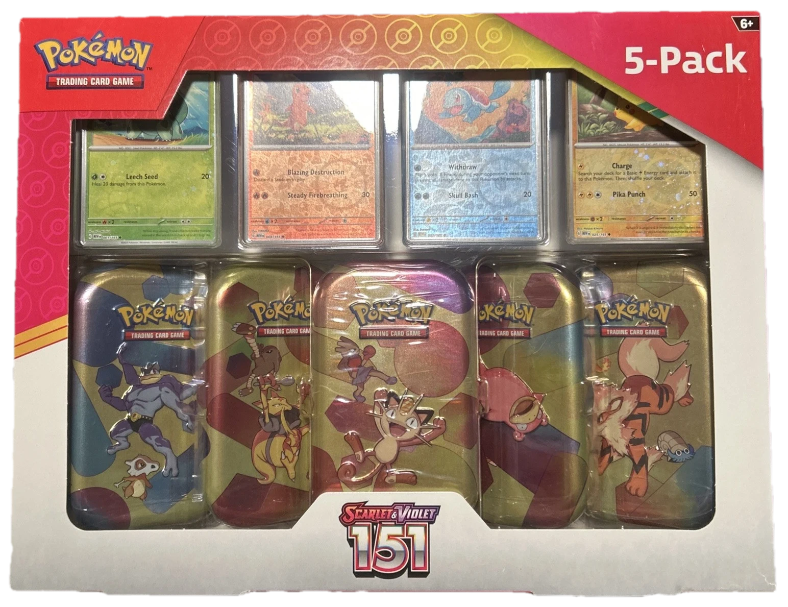 151 Mini Tin Bundle Collection Box