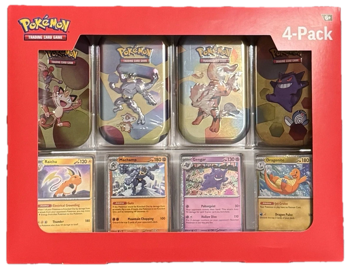 151 Mini Tin Display Collection Box