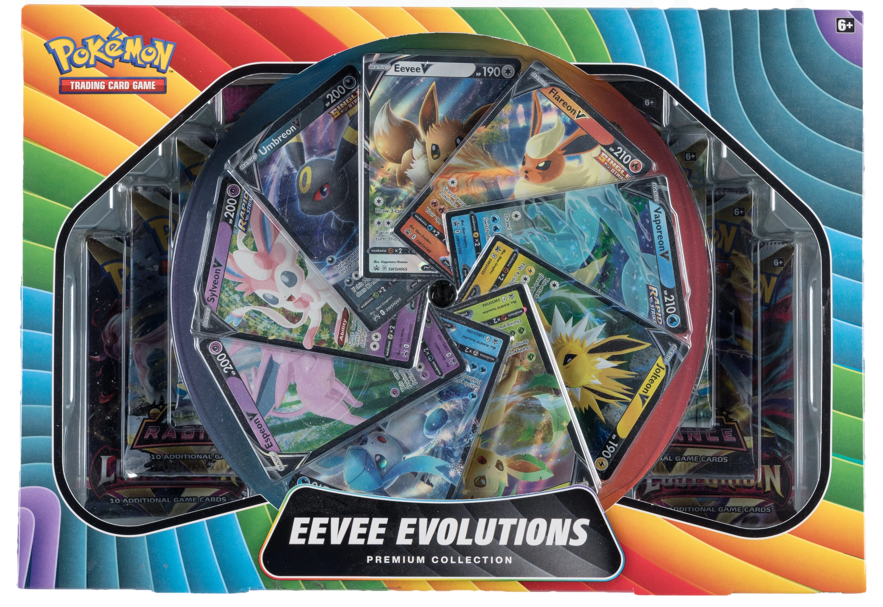 Eevee Evolutions Premium Collection Collection Box
