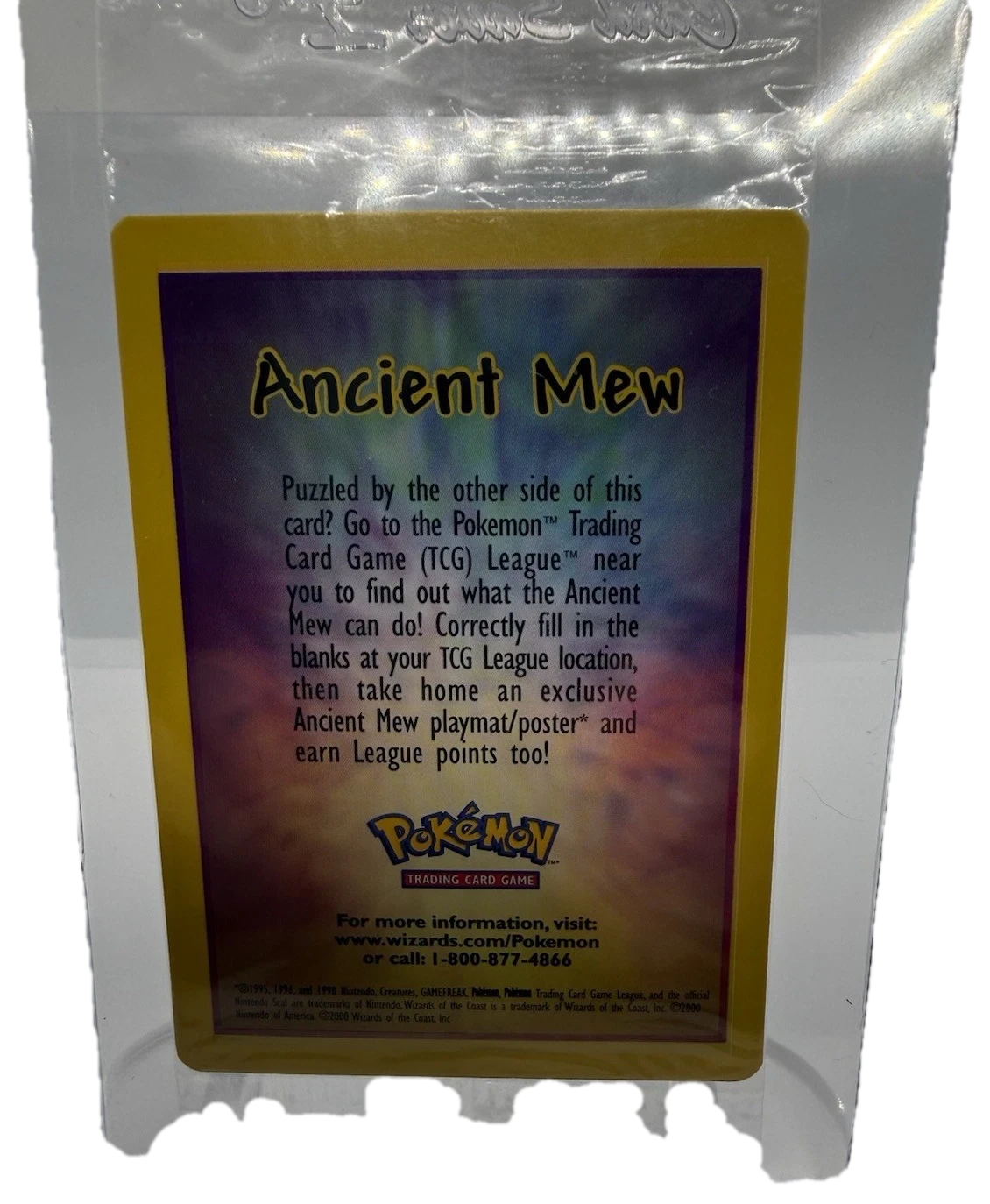 Promo Ancient Mew Sealed Promo Card