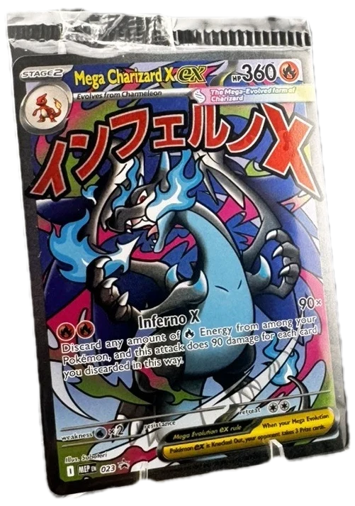 Promos Mega Charizard X 023 Promo Sealed Promo Card