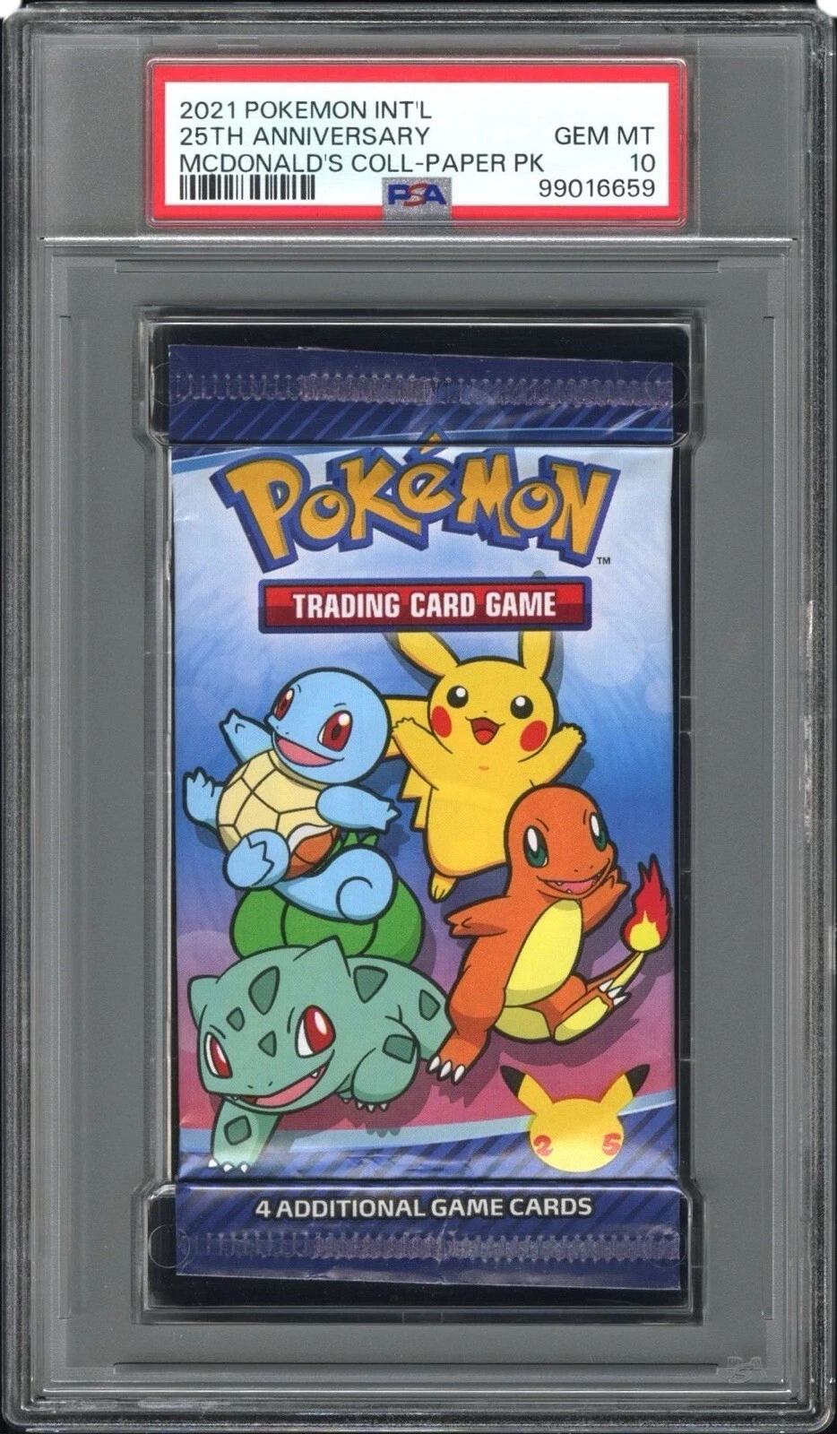 25th Anniversary Mcdonalds Collection Booster Pack