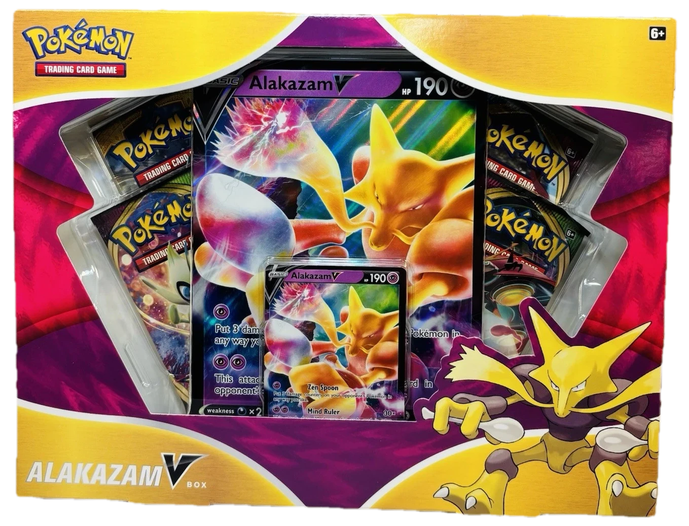 Vivid Voltage Alakazam V Box Collection Box