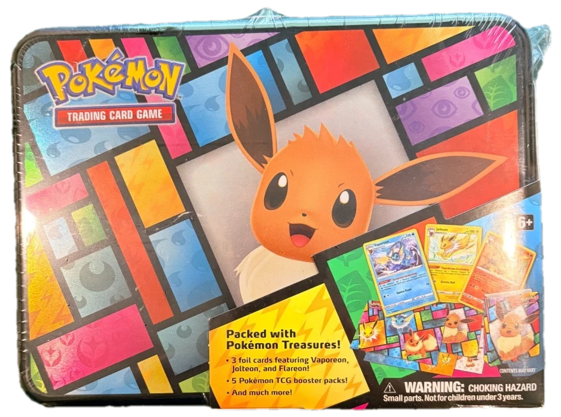 Eevee Collectors Treasure Chest Tin