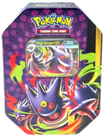 Mega Evolution Mega Gengar Power Tin Tin