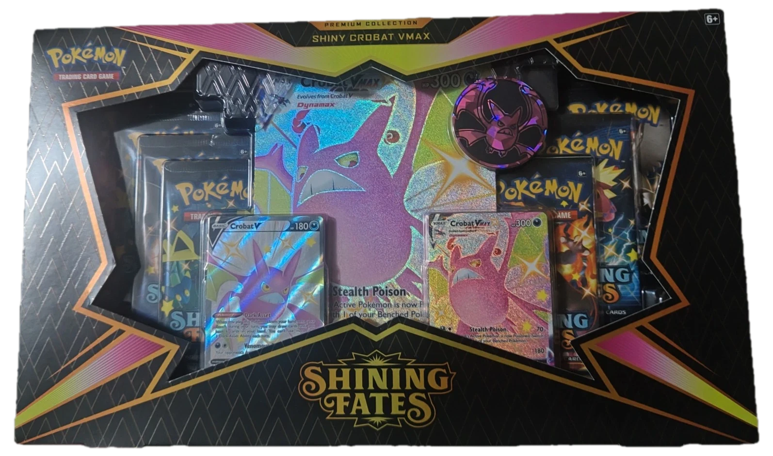 Shining Fates Crobat Premium Collection Collection Box