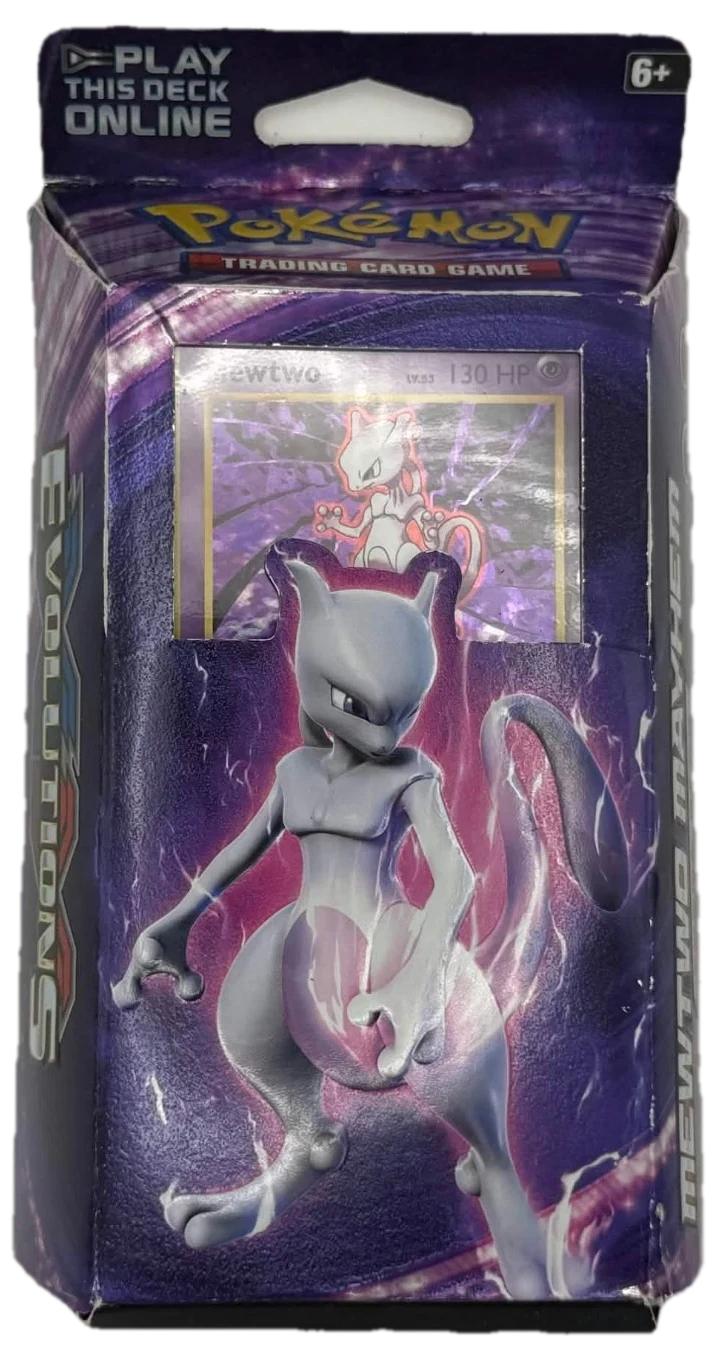 Xy Evolutions Mewtwo Mayhem Theme Deck Deck