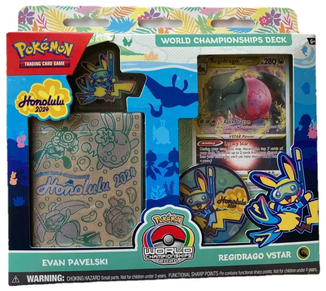 2024 World Championships Evan Pavelski World Championships Deck Deck