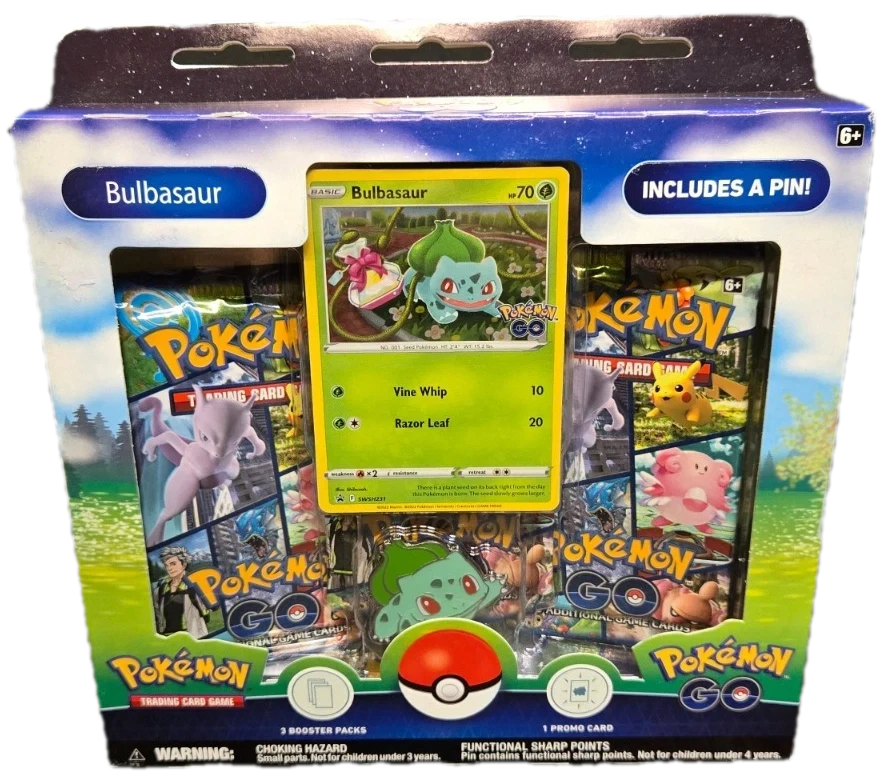 Pokemon Go Bulbasaur Pin Collection Collection Box
