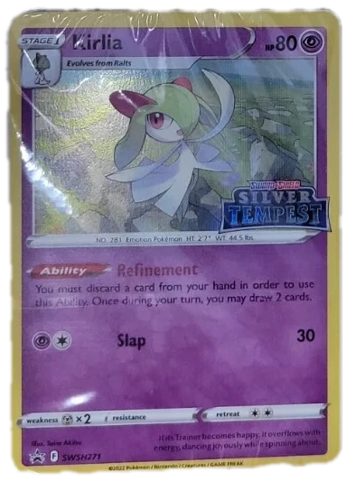 Silver Tempest Build & Battle Box Promo Cards Sealed Promo Card