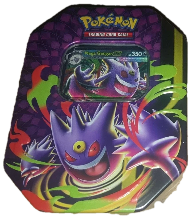 Phantasmal Flames Mega Gengar And Mega Charizard Y Tins Tin