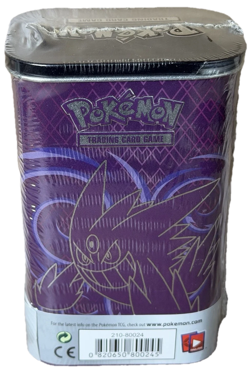 Xy Mega Lucario & Gengar Elite Trainer Deck Shield Tin Tin