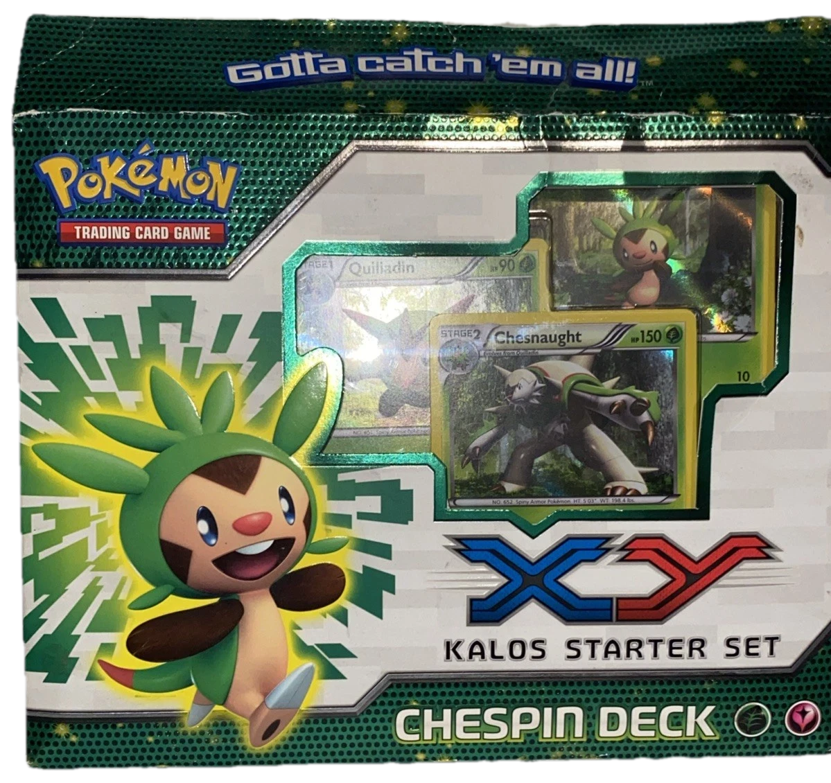 Xy Kalos Starter Set Chespin Deck Deck