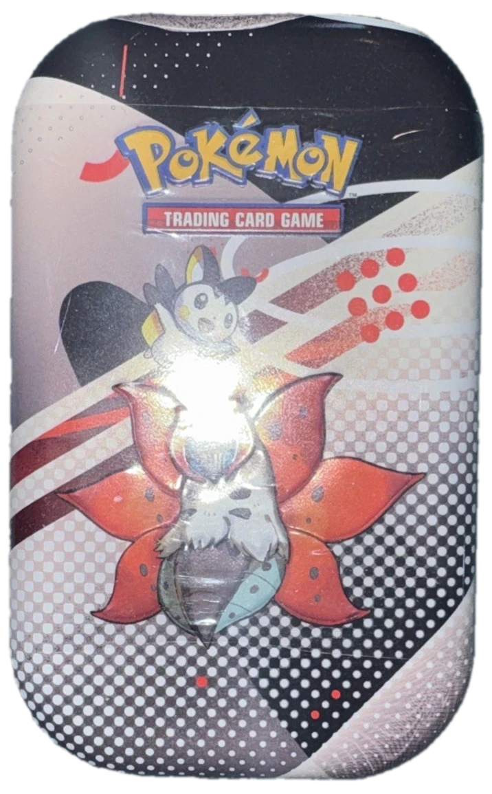 Black Bolt White Flare Mini Tin Tin