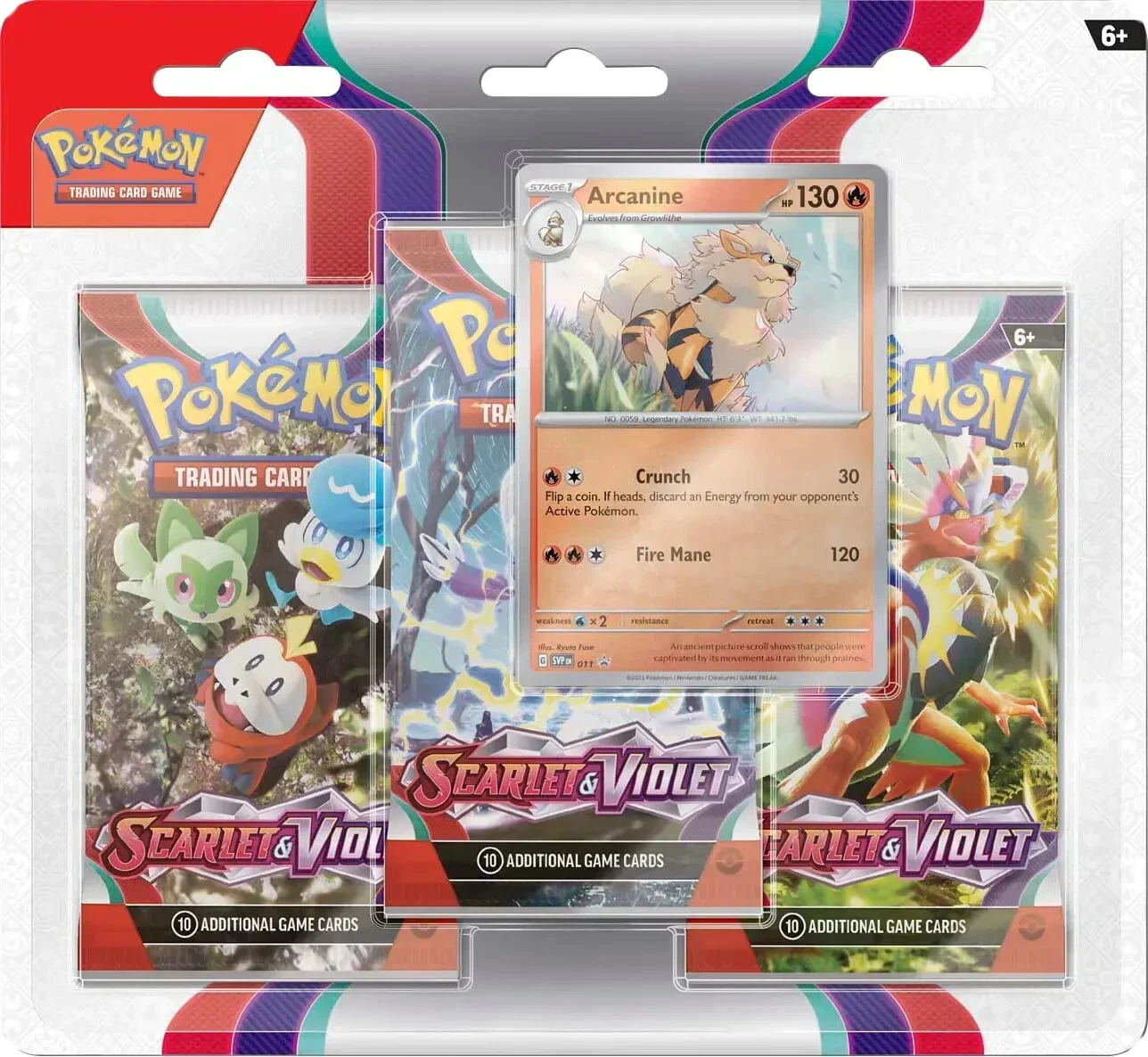 Scarlet & Violet 3 Pack Blister Multipack