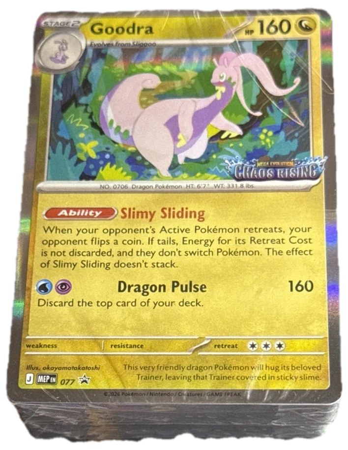 Goodra Chaos Rising Pre Release Deck Deck