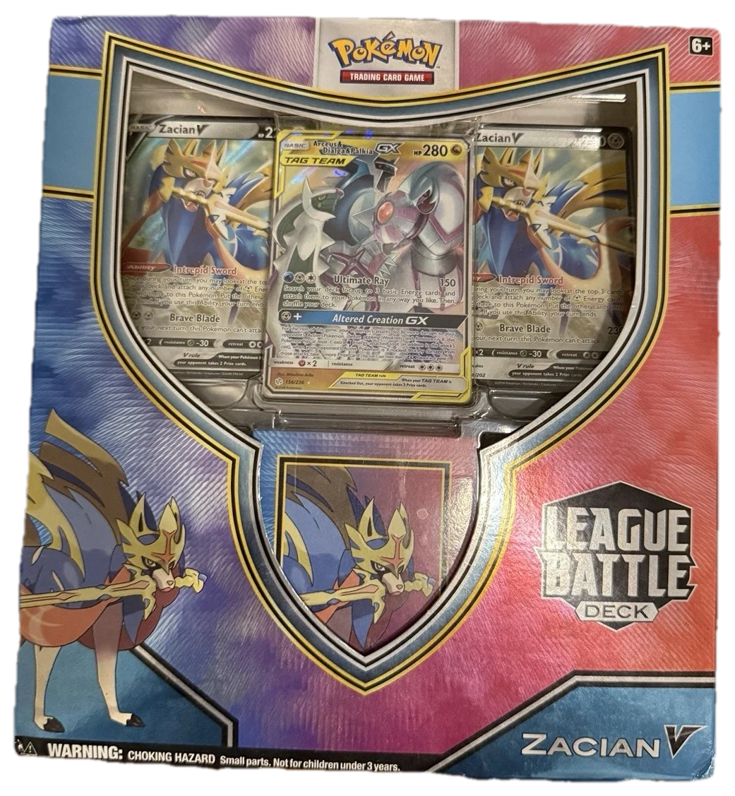 Zacian V League Battle Deck Deck