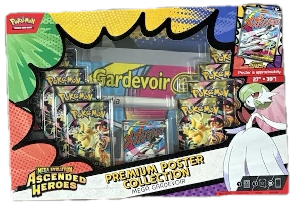 Ascended Heroes Premium Poster Collection Mega Gardevoir Collection Box