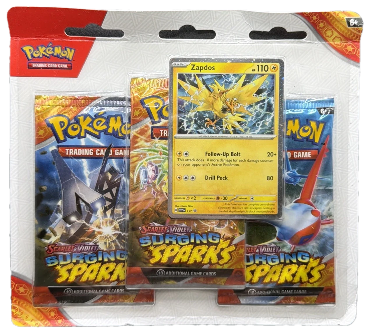 Surging Sparks 3 Pack Blister Multipack