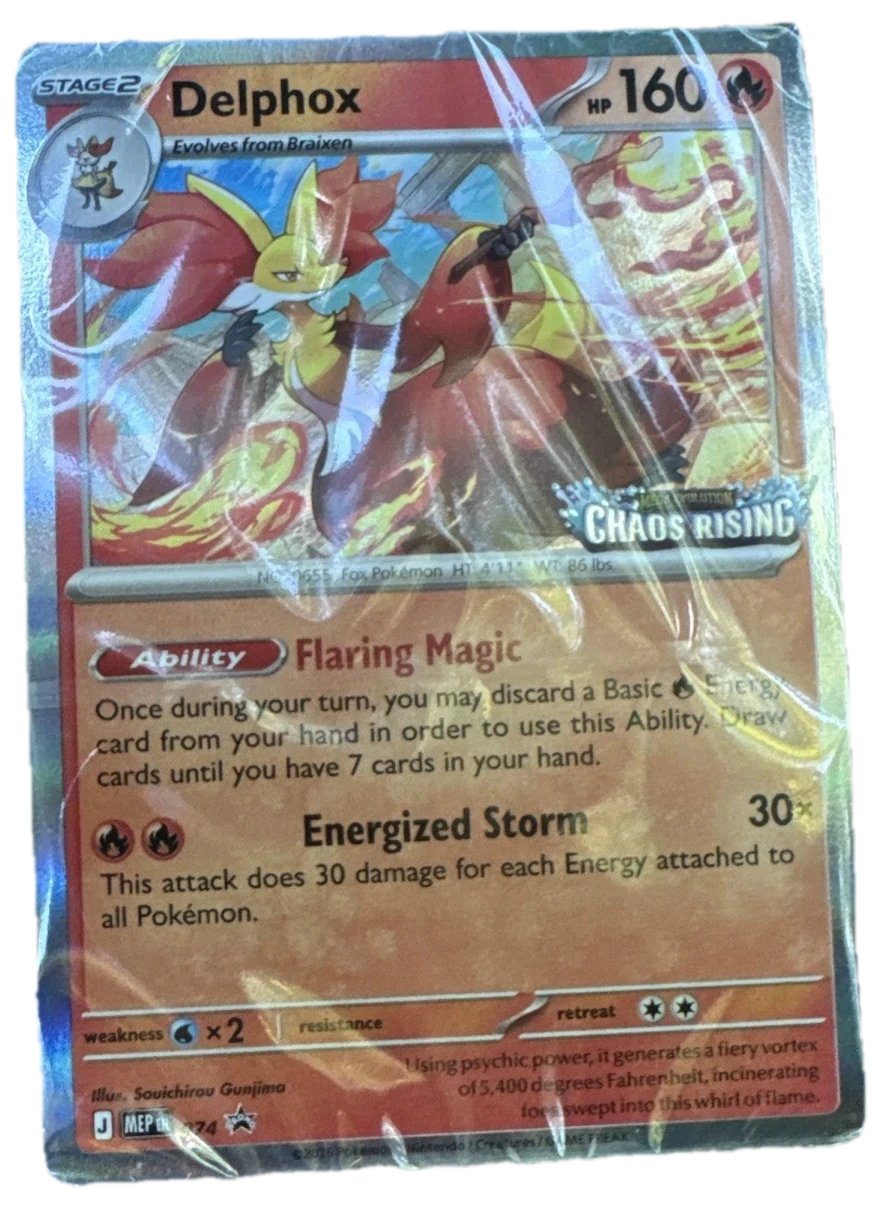 Chaos Rising Delphox Build And Battle Box Deck