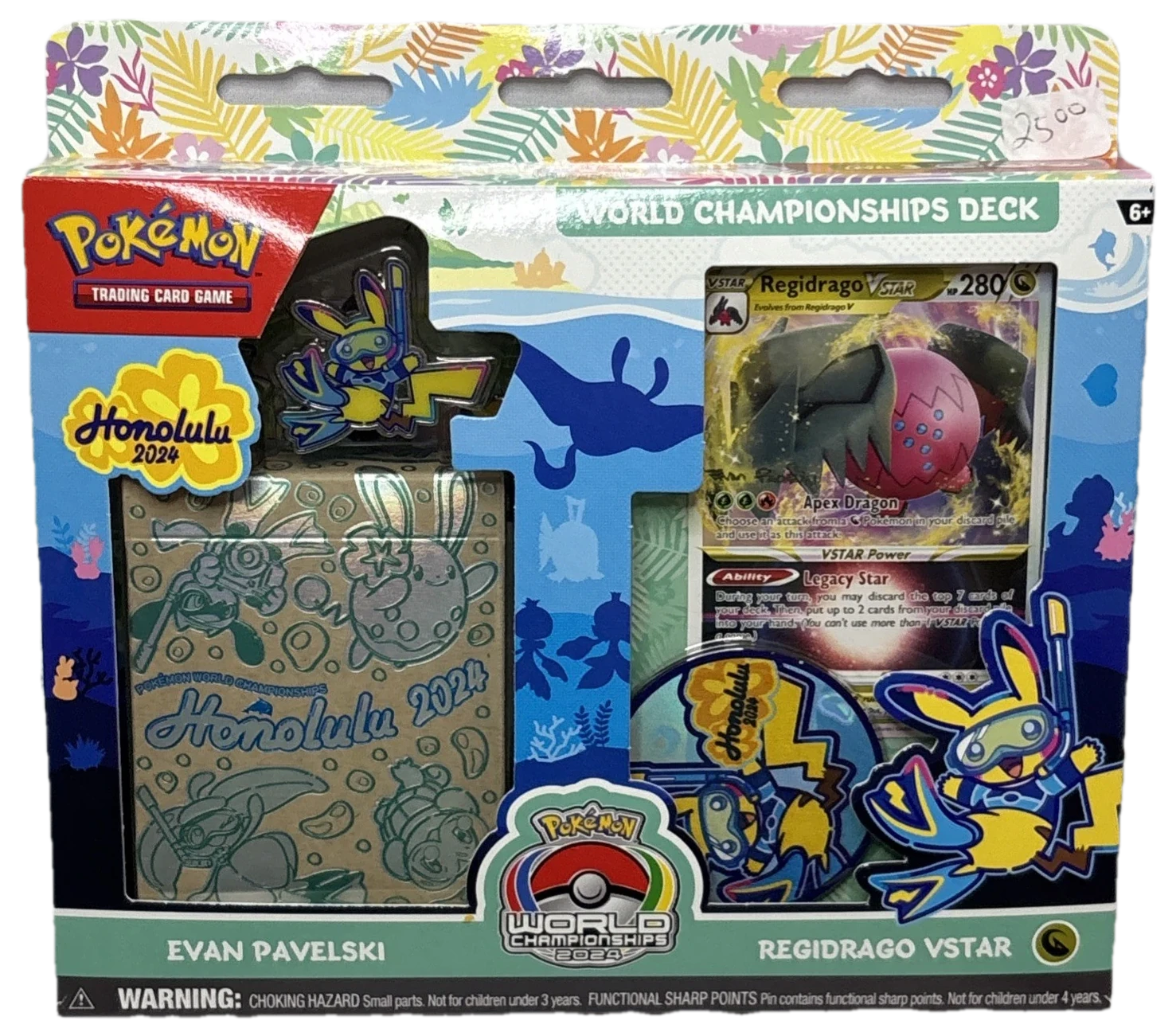 2024 World Championships Deck Evan Pavelski Collection Box
